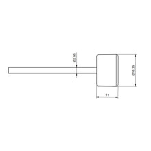 TRUERC AXII-MMCX 5.8GHz 1.6dBi Gain FPV Antenna LHCP/RHCP With MMCX Connector For RC Racer Drone