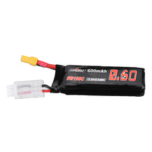 2Pcs URUAV 7.4V 600mAh 50C/100C 2S Lipo Battery XT30 Plug for XK K130 Helicopter