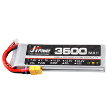 JH Lipo RC Car Battery 3500mah 2S 25C 7.4v T/XT60 Plug For 1/10 RC Model 15*43*138mm 