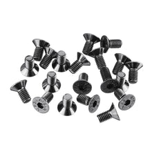 20Pcs M3 M3*6/8/10 12.9 Grade Black Flat Head Round Cup Hex Socket Screw