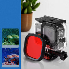  Diving Lens Filter Red / Pink / Purple For GoPro Hero 8 FPV Action Camera Compatible Original Waterproof Case