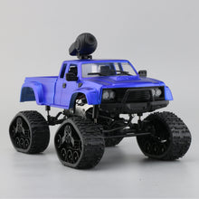 Fayee FY002B 1/16 2.4G 4WD Rc Car 720P HD WIFI FPV Off-road Military Truck Track Wheel W/ LED Light 