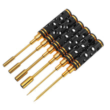 YZ 18pcs Screwdriver Repair Tool Set Hex Screwdriver Pliers Hole Opener Screws Tray