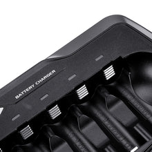 RYDBATT JBC026-11 8 Slots LED Display Smart Battery Charger for AA AAA Battery