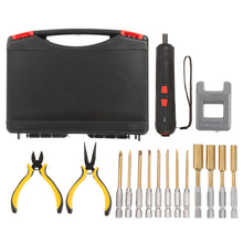 YUNZHONG 18 In 1 ELectric Handle Screwdriver Plier Repairing Tool Set For DIY RC Models