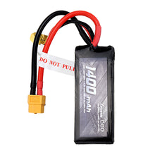 GENSACE ACE 1400mAh 50C 11.1V 3S1P Lipo Battery T/XT60 Plug For All Trx4 1/16 VXL Models