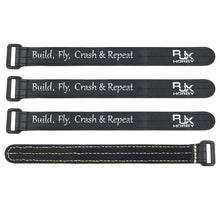4Pcs RJXHOBBY 200-300mm Nylon Non-Slip Silicone Battery Strap Plastic Buckle for Lipo Battery
