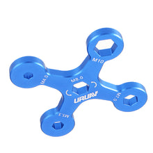 URUAV URT1 5 In 1 Multifunctional M4/M5.5/M7/M8/M10 Screw Nut Wrench Driver For RC Models