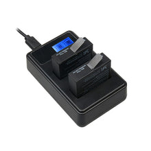 LCD Smart Battery Dual Charger for Xiaomi XiaoYi 4K/4K+ Sport Camera