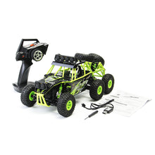 Wltoys 18628 1/18 2.4G 6WD Brushed Rc Car Rock Crawler with Front LED Light RTR Toys 