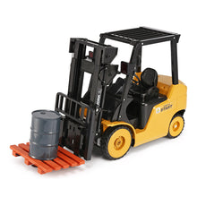 Ao Hai 3828 1/8 11CH Rc Car Forklift Truck With Light Music Demonstration Toy