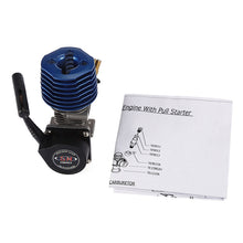 2.49CC 15 Side Metal Exhaust Hand Pull Starter Engine For 1/8 1/10 RC Car Parts