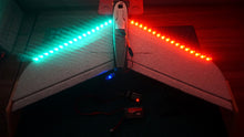 DIY RC LED Strips Kit Green Red Flash Night Light with Remote Controller Module 5V for RC Airplane Fixed Wing 