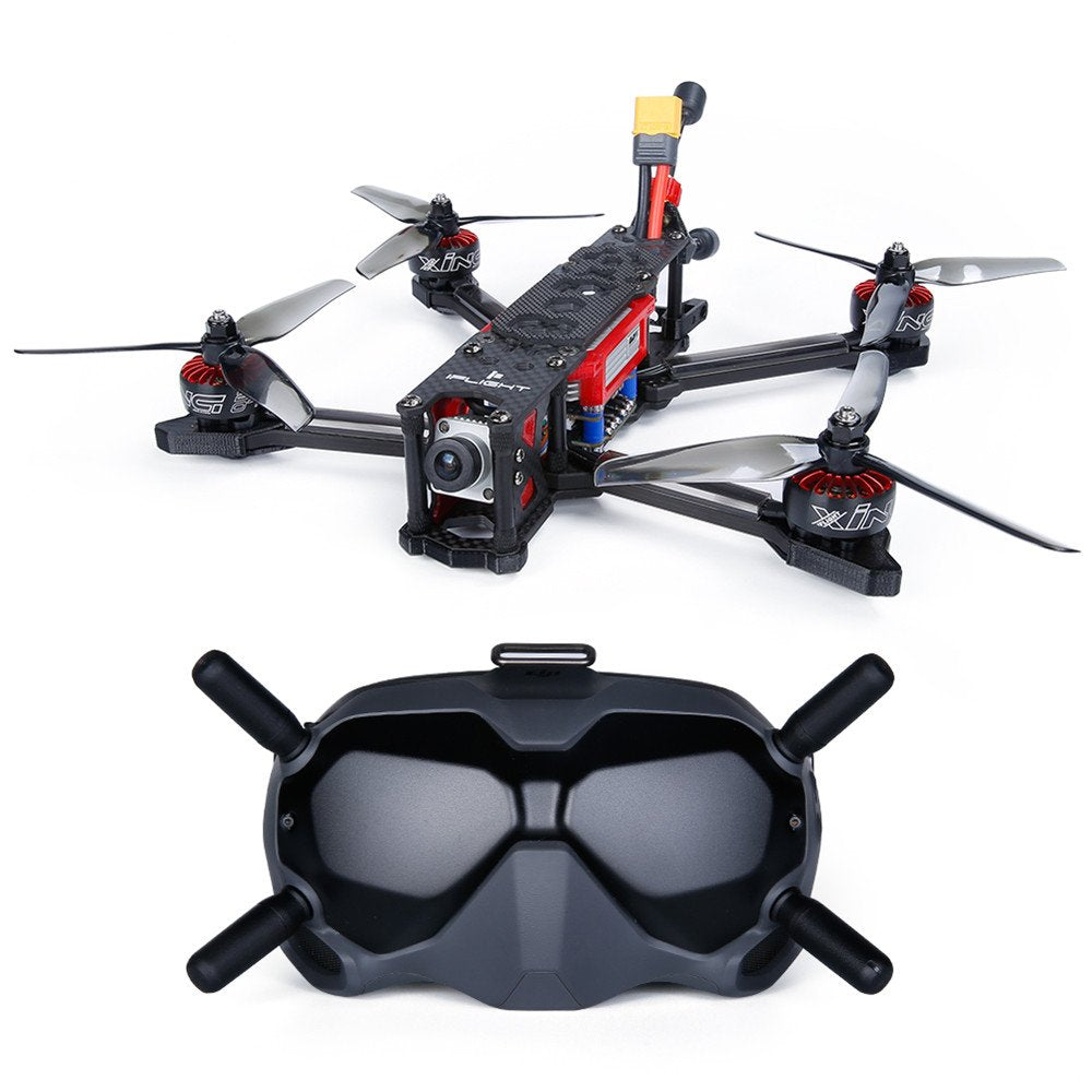 iFlight X DJI Jointly-designed TITAN DC5 6S w/ DJI Air Unit PNP BNF DJI FPV HD Goggles FPV Racing RC Drone