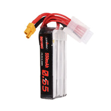 URUAV 15.2V 550mAh 80C/160C 4S Lipo Battery XT30 Plug for RC Drone