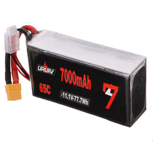 URUAV 11.1V 7000mAh 65C 3S Lipo Battery XT60 Plug for RC Racing Drone