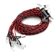 8 LED Flashing Light Lines System For RC Airplane Car Models