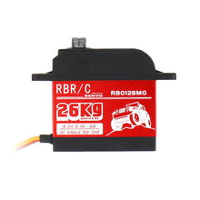 RBR/C RB0126MG 26KG 90° 120° Large Torque Digital Metal Gear Waterproof Servo For 1/8/10 Crawler RC Car Boat Vehicle Robot Models
