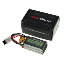 SoloGood 11.1V 850mAh 75C 3S XT60 Plug Lipo Battery for Rc Racing Car Model Parts