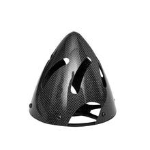 Gemfan Carbon Fiber Hollow Aluminum Base Two-leaf Cowling Fairing 82mm for RC Airplane