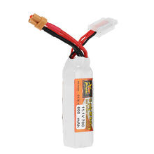 ZOP Power 11.1V 600mAh 70C 3S Lipo Battery JST XT30 Plug for Eachine Lizard95 FPV Racer 