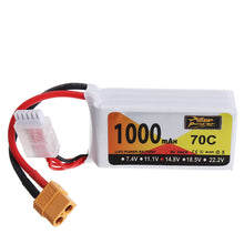 ZOP Power 14.8V 1000mAh 70C 4S Lipo Battery XT60 Plug for GEPRC CineRun HD3 3 Inch 3-4S CineWhoop 
