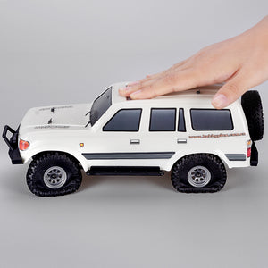 1/18 2.4G Mini Indoor Off-road Truck RC Car Waterproof ESC Motor 3Line Servo Vehicle Models Rock Crawler