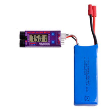 Power Genius PG 1-6S Battery Voltage Meter Calibration LCD Display with Low Voltage Alarm 