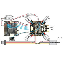 Matek FCHUB-6S Hub Power Distribution Board 5V & 10V BEC Built-in 184A Current Sensor for RC Drone
