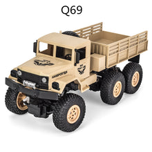 JJRC Q68 Q69 1/18 2.4G 4WD RC Vehicle Off-Road Military Truck Car RTR Model