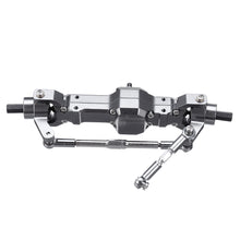 Titanium Color All Metal Front /Rear Bridge Axle For WPL HengLong 1/16 Military Truck RC Car Part