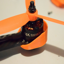 ZMR250 Motor Cover Protection Black Orange for RC Drone FPV Racing 2204 2205 2206 2208 Motor