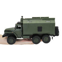 WPL B36 Ural 1/16 2.4G 6WD Rc Car Military Truck Rock Crawler Command Communication Vehicle RTR Toy 