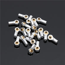 20pcs Aluminum M3 Link Rod End Ball Joint CW CCW for 1 10 RC Car Crawler Buggy