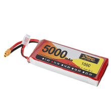 ZOP Power 11.1V 5000mAh 100C 3S Lipo Battery XT60 Plug for RC Quadcopter Car Airplane