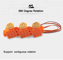 Kittenbot 6V 360° Rotation Programmable Servo Compatible With Microbit Raspberry Lego' For DIY RC Robot