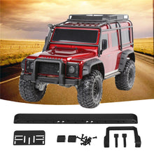 GRC Aluminum Front Bumper Set Black For Traxxas TRX-4 RC Cars Crawler #GAX0079A Parts