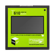 Power Genius PG T610 120W 10A Lipo Battery Balance Charger Touch Screen Support 4.35-4.40V LiHV