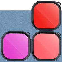 Diving Lens Filter Red / Pink / Purple For GoPro Hero 8 FPV Action Camera Compatible Original Waterproof Case
