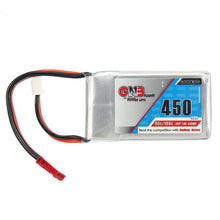 Gaoneng GNB 7.4V 450mAh 2S 80/160C Lipo Battery JST Plug For Eachine Aurora 90 100 FPV Racer