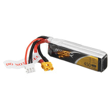 TATTU 7.4V 450mAh 75C 3.33Wh 2S XT30 Plug Lipo Battery for RC Racing Drone