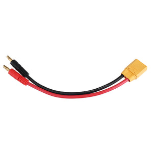 15/30cm RJXHOBBY 12AWG XT90 Male Connector to 4mm Banana Plug Battery Charger Cable