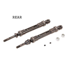 2Pcs RC Car Upgrade Alloy Front Rear Universal Drive Shaft CVD For 1/10 Scale Models Traxxas Slash