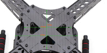 HSKRC X450 450mm Wheelbase 10/11/12 Inch Carbon Fiber Frame Kit for RC Drone 520g
