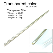 URUAV 2M Heat Shrink Covering Film Green / Red / Blue / Gold / Transparent For Balsa Wood RC Airplane