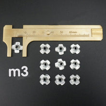 M3 M4 M5 M6 Optional 4 Claw Nut Anti-clawed Nut 10Pcs For RC Airplane