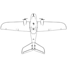 Believer 1960mm Wingspan EPO Twin Motor Aerial Survey Aircraft FPV Platform Mapping RC Airplane KIT