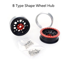 2PCS ZD Racing 2.2 inch Alloy Wheel Rim Hub Aluminum Beadlock for 1/10 RC Car Crawler Axial SCX10