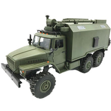 WPL B36 Ural 1/16 2.4G 6WD Rc Car Military Truck Rock Crawler Command Communication Vehicle RTR Toy 