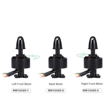 Wltoys XK X450 RM12425-1 RC Airplane 2300KV 7.4V 1307  Front CCW Brushless Motor RC Spare Parts Accessories